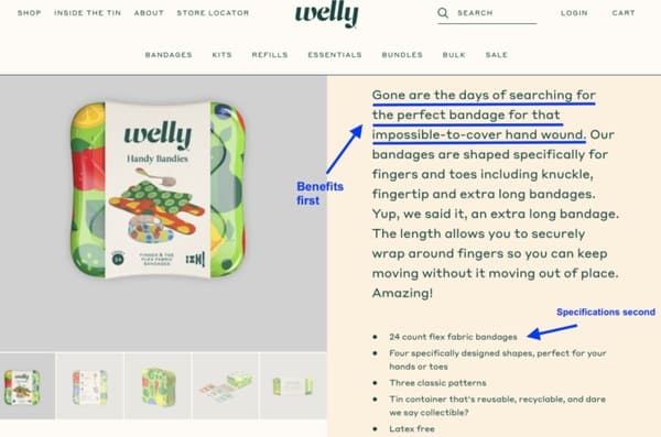 product description example