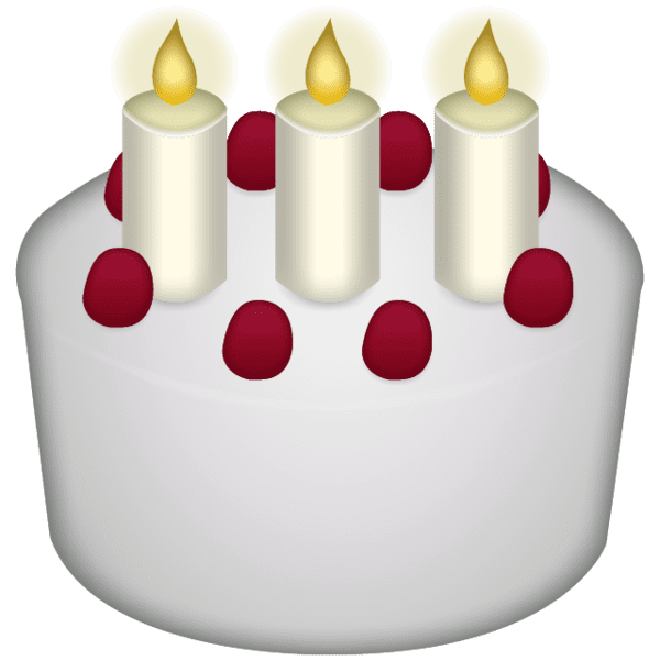 Birthday Cake Emoji