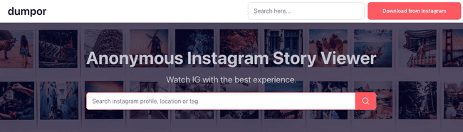 Dumpor anonymous instagram story viewer alternative to Gramhir