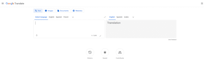 Google translate as a machine translation software