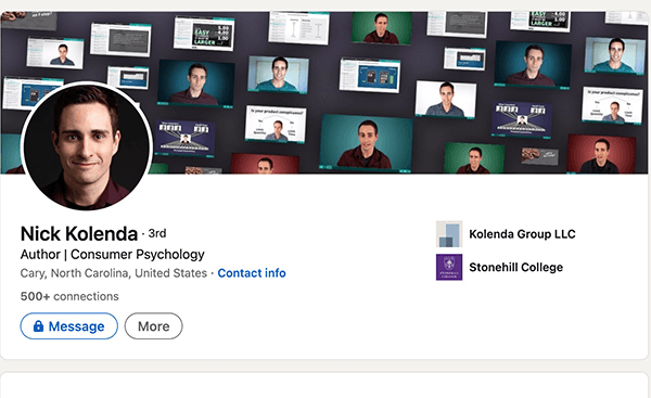 linkedin profile found with Discoverly