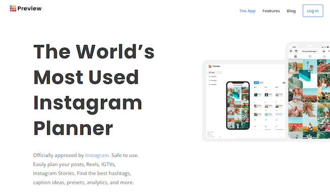 Preview instagram scheduling software review