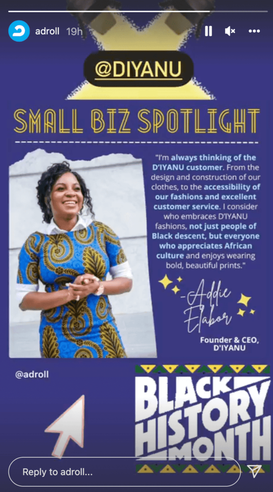 put the spotlight on customers