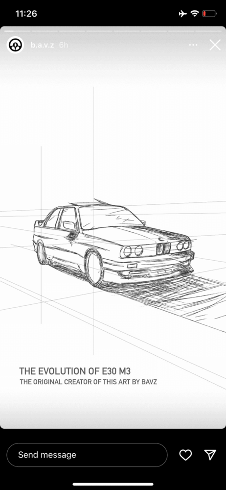 share your work in progress on Instagram story