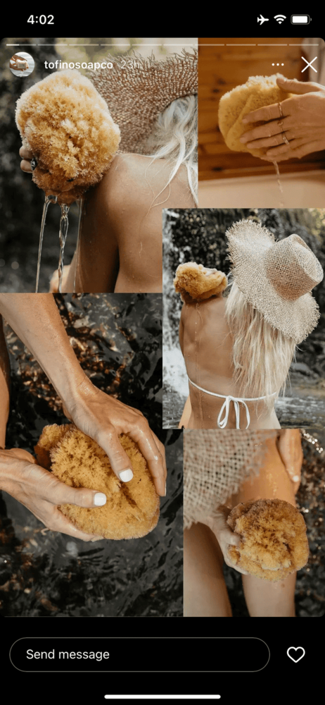 Sharing well crafted collages