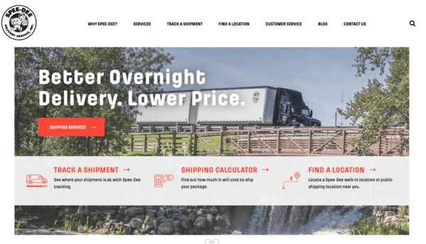 spee dee website