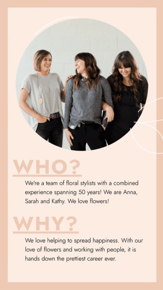 using Instagram story to introduce your brand
