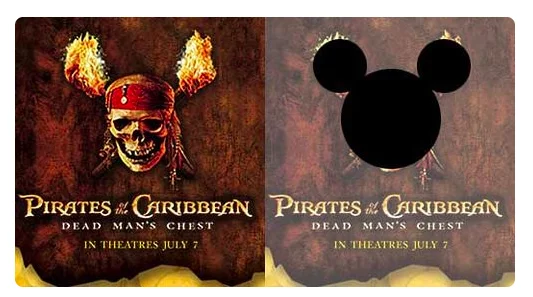 pirates of the Caribbean poster